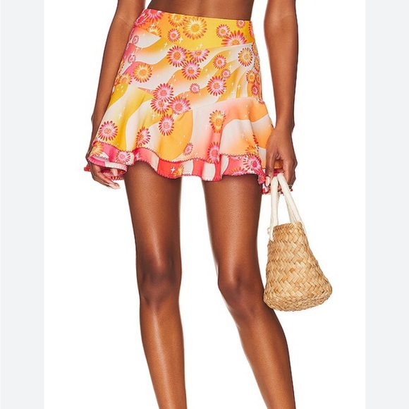 Agua Bendita Dresses & Skirts - Agua Bendita NIXI Solaris multi mini skirt NWT S